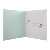 M&S embossed wedding congratulations card - UK version