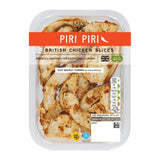 M&S peri peri chicken breast slices 160g, imported from the UK