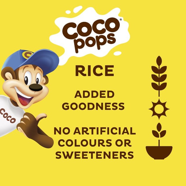 Kellogg's Coco Pops chocolate cereal 650g, UK version
