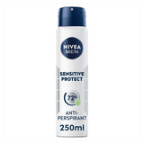 M&S NIVEA MEN Sensitive Protect Anti-Perspirant Deodorant Spray 250ml- Buy online at McGrocer