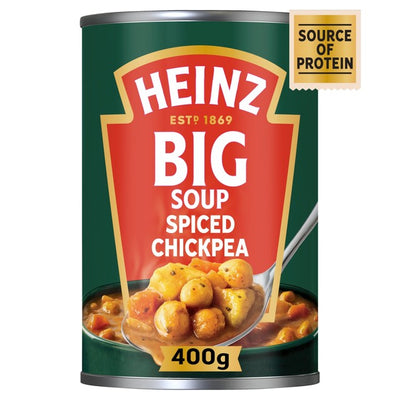 M&S Heinz Big Soup Spiced Chickpea 400g- Buy online at McGrocer