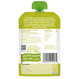 Kiddylicious smooth pear baby food pouch 100g, UK version