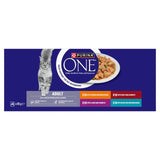 Purina One mini fillets cat food multipack 40x85g, imported from the UK