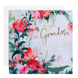 M&S M&S Grandma Floral Birthday Card 15cm x 15cm- Buy online at McGrocer