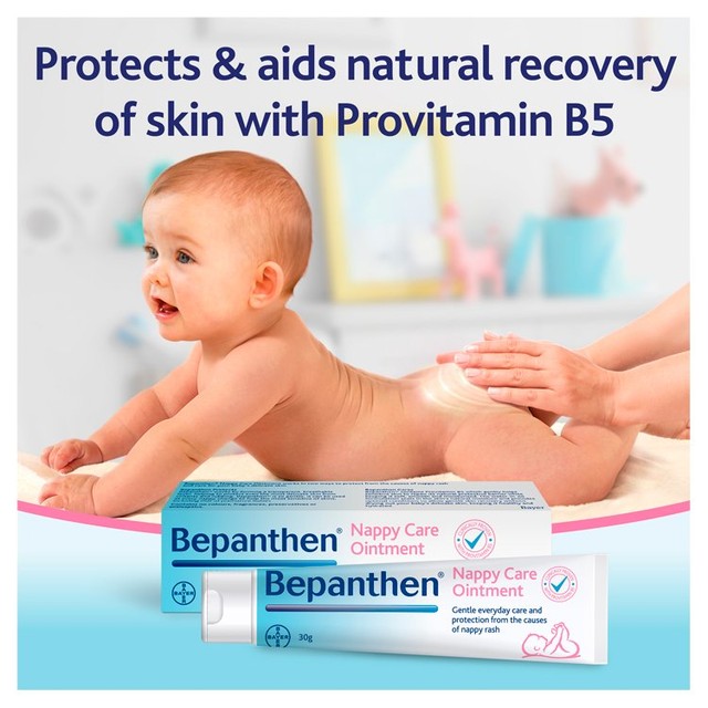 Bepanthen nappy rash cream ointment 100g - British product