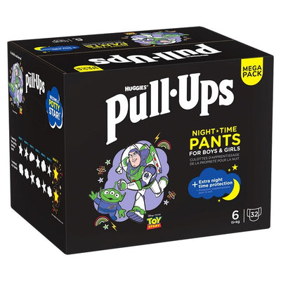 M&S Huggies Pull-Ups Culottes d'apprentissage unisexes pour la nuit Taille 6 MEGA - Acheter en ligne chez McGrocer