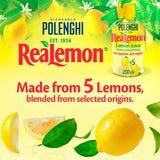 Very Lazy ReaLemon Lemon Juice 200ml, imported from the UK