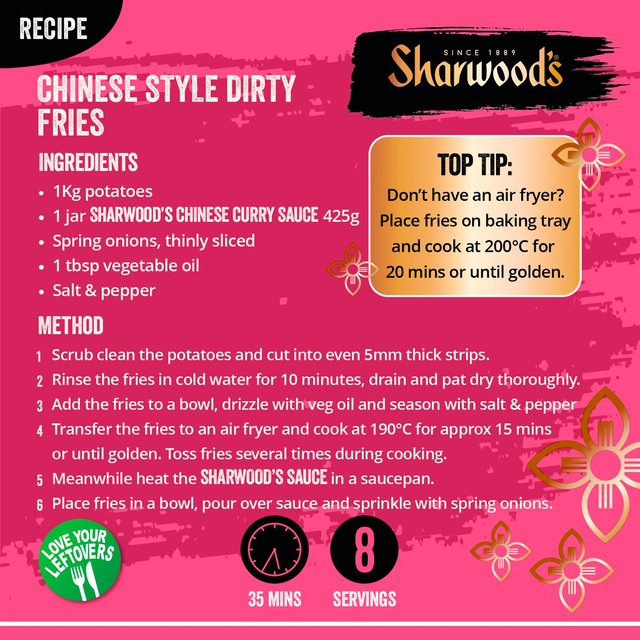 Sharwood's Chinese curry sauce 425g (British brand)