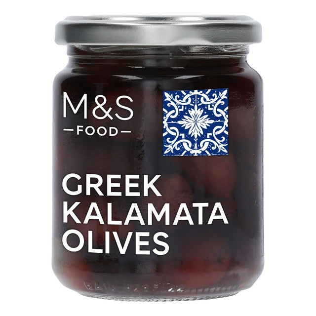 M&S Whole Kalamata olives 240g, imported from the UK