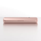 Ordo Sonic+ electric toothbrush with charging travel case in Rose Gold, imported from the UK