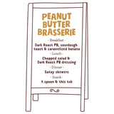 Pip Nut dark roast crunchy peanut butter 1kg, imported from the UK