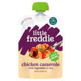 M&S Little Freddie Organic Chicken & Rice Casserole Baby Food Pouch 130g 7+ Months- Buy online at McGrocer