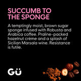 Gü coffee hazelnut cake pot 65g, imported from the UK