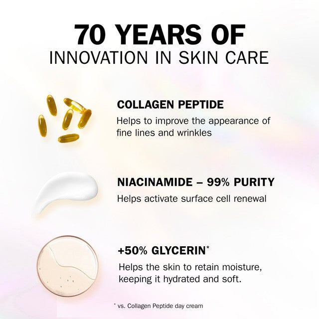 Olay Collagen Max Peptide day cream 50ml, imported from the UK