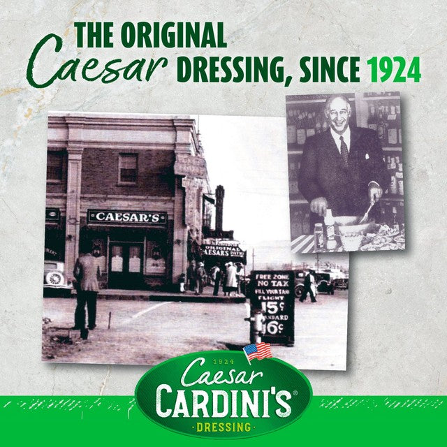 Cardini's Light Caesar Salad Dressing 350ml - British product