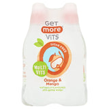 Get More Vits Orange & Mango flavoured drink 4x330ml pack, UK version