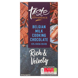 Sainsburys Belgian Milk Cooking Chocolate Taste the Difference 100g