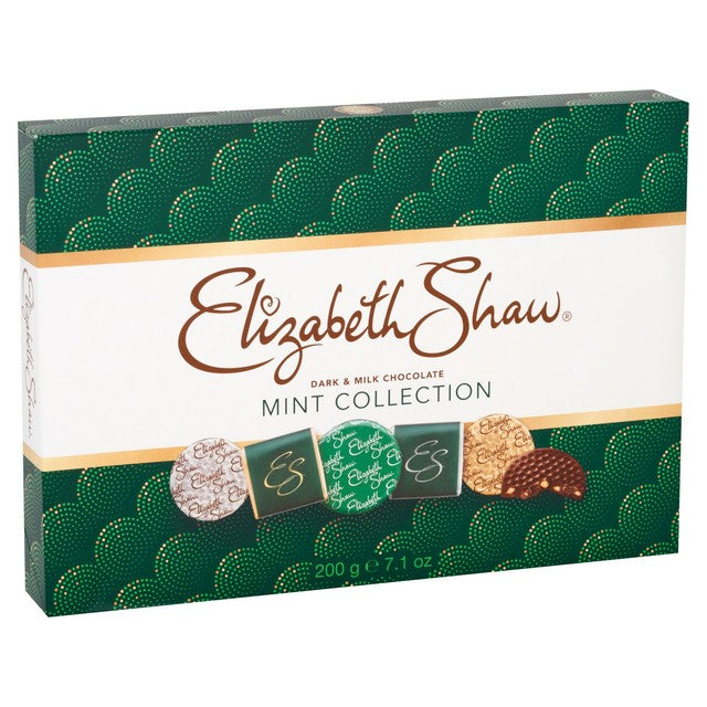 Elizabeth Shaw mint chocolate box 200g - British product