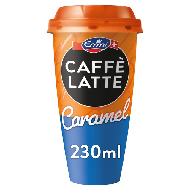 Emmi caramel iced coffee - British product