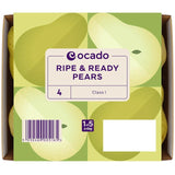 Ocado Ripe & Ready Pears 4 Pack, imported from the UK