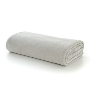 Deyongs Snuggle Touch Throw Light Grey 140 x 180cm