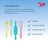 Tala 4 piece mini silicone baking tools set, UK version
