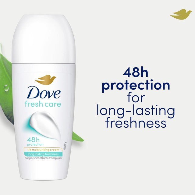 Dove women's antiperspirant deodorant roll-on Fresh 50ml - British product