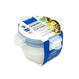 Addis Clip Tight round food storage containers 700ml - British product