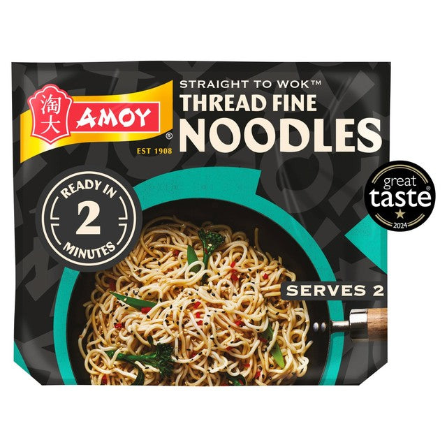 Amoy thread fine noodles 2x150g - British product