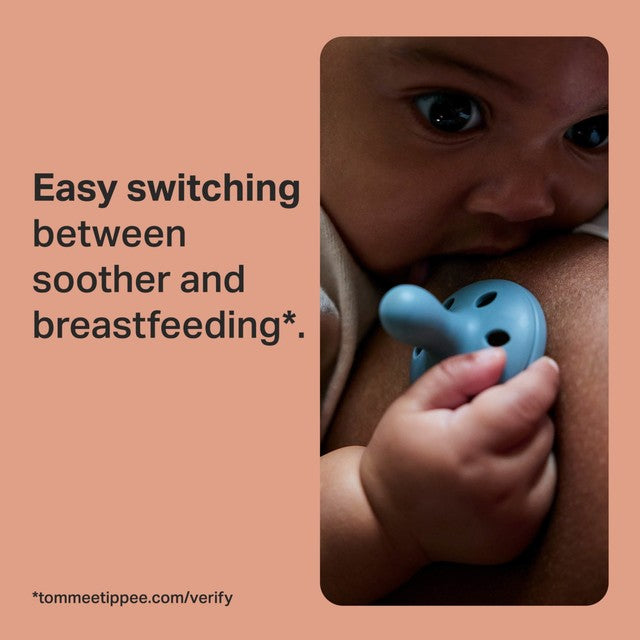Tommee Tippee Breastlike Soothers 2 pack (British brand)