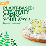 Boursin Garlic & Herbs vegan cheese spread 150g - British product