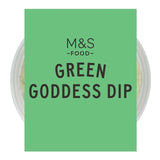 M&S Green Goddess Dip 170g, imported from the UK