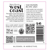 Neil Ellis West Coast Sauvignon Blanc wine 75cl, imported from the UK