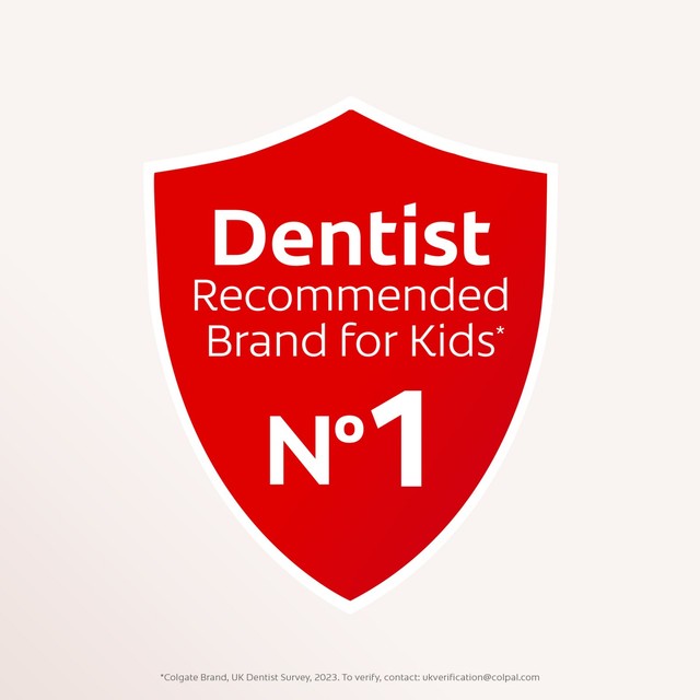 Colgate Bluey kids toothpaste 75ml tube, imported from the UK