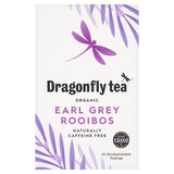 Dragonfly Rooibos Organic Earl Grey herbal tea bags - British product
