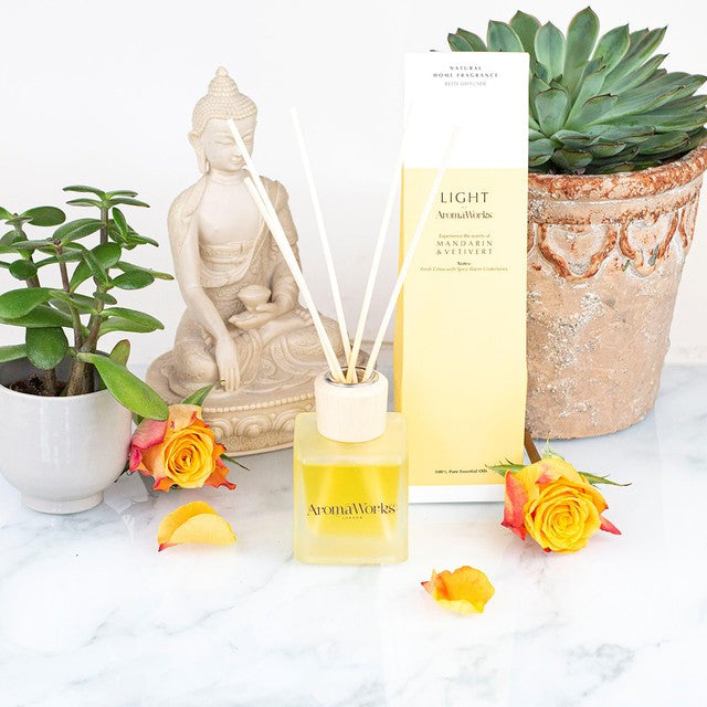 Wax Lyrical Reed Diffuser Mandarin & Vetivert 100ml - British product