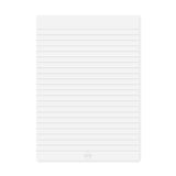 Nuco A5 black stitched notebook 80 pages, imported from the UK