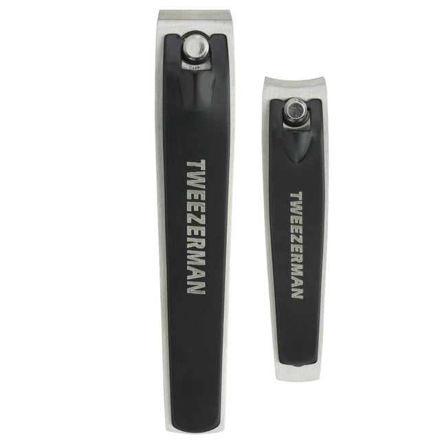 Tweezerman combo clipper set with stainless steel blades, imported from the UK