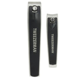 Tweezerman combo clipper set with stainless steel blades, imported from the UK