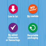 Bakers Dental Delicious Large Chicken dog chews 270g - British product