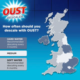 Oust All Purpose Descaler sachets 3x25ml, imported from the UK