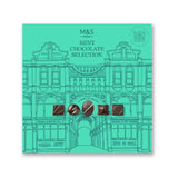 M&S mint chocolate selection box with assorted dark and milk chocolates, imported from the UK