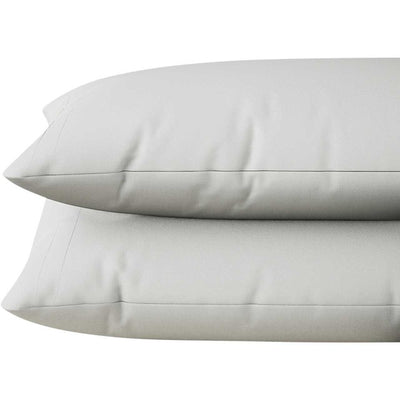 M&S M&S Cotton Rich Pillowcases Silver Grey Pillow Cases- Buy online at McGrocer