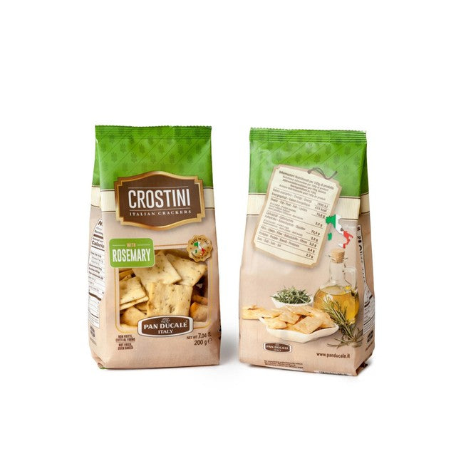 Pan Ducale crostini with rosemary 200g, imported from the UK