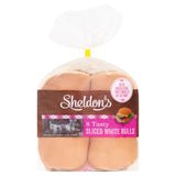 Sheldon's 8 sliced white rolls (British brand)