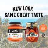 Hilltop Honey Manuka MGO50+ honey 225g, UK version