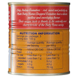 Mutti baby plum chopped tomatoes 300g, imported from the UK