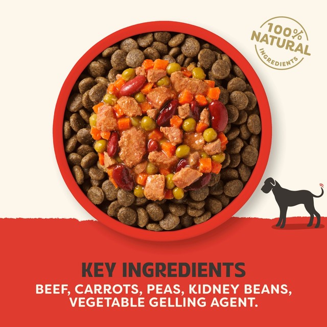 Applaws beef stew dog food topper 156g - British product