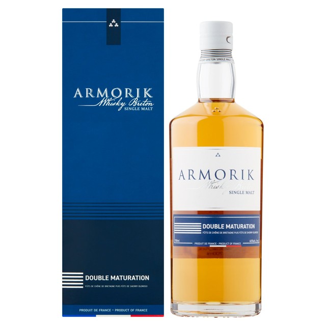 Armorik Double Matured Malt single malt whisky 70cl - British product