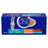 Purina One Senior 7+ Mini Fillets Mixed Selection Wet Cat Food 40 x 85g